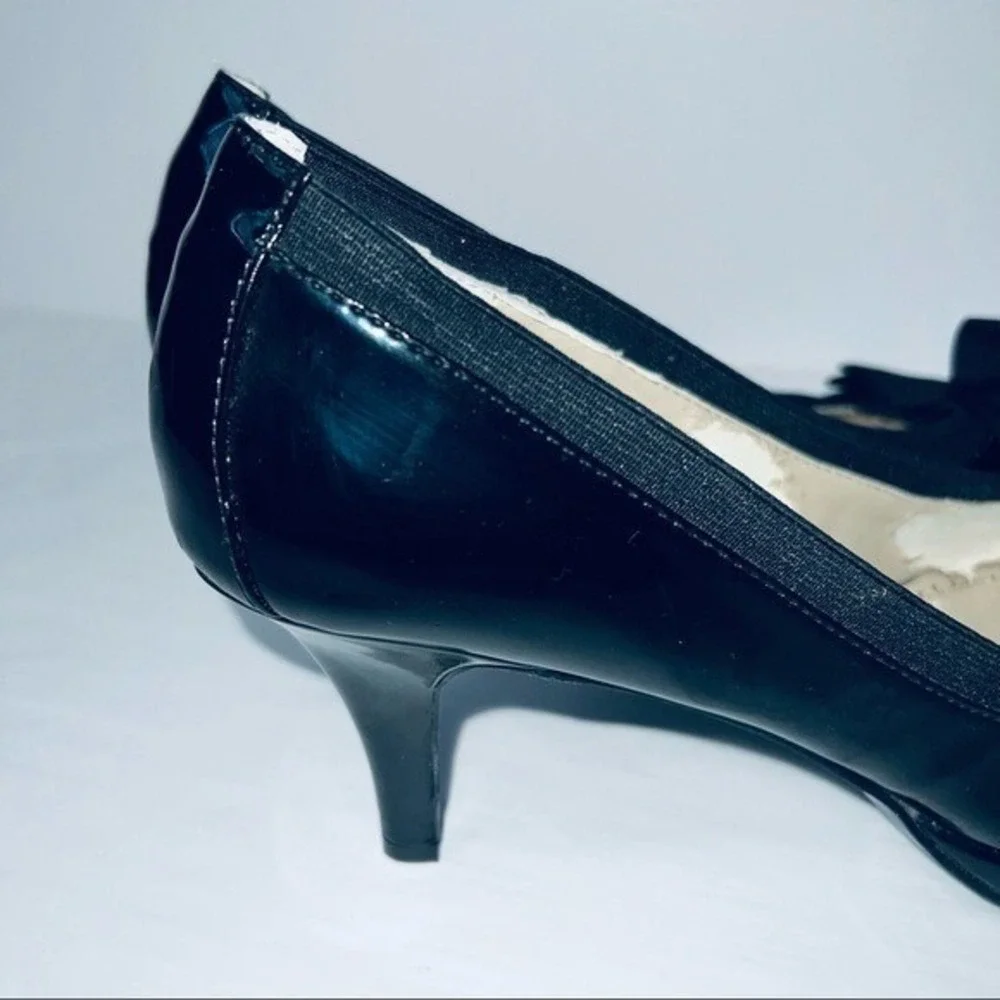 Adrienne Vittadini Black‎ Posy Heels Size 10